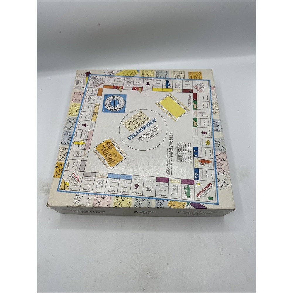 Fellowship Board Game.   1987 Myles D Nolte For Creative Ministry